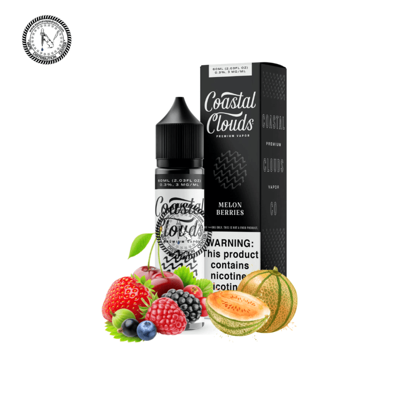 e juice vape distro melon berries by coastal clouds 60ml e liquid coastal clouds e liquid 39285625127160