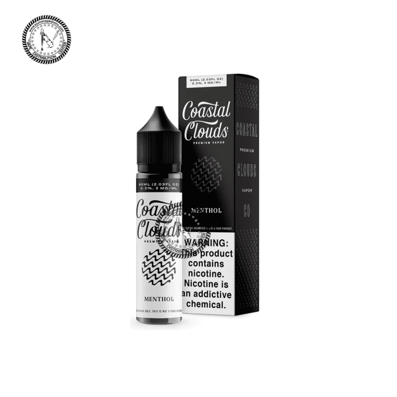 e juice vape distro menthol by coastal clouds 60ml e liquid coastal clouds e liquid 39286136635640