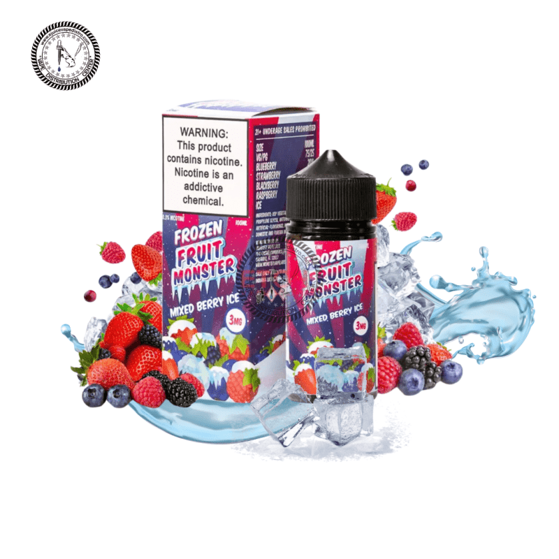 e juice vape distro mixed berry ice by frozen fruit monster 100ml jam monster e liquid 39260692054264