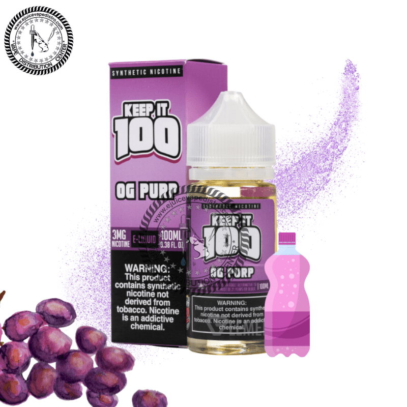 e juice vape distro og purp by keep it 100 tfn 100ml liquid labs e liquid 39261674602744