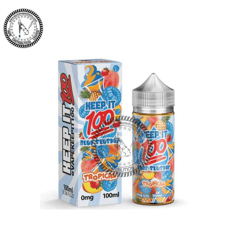 e juice vape distro og tropical blue by keep it 100 100ml liquid labs e liquid 39261579706616