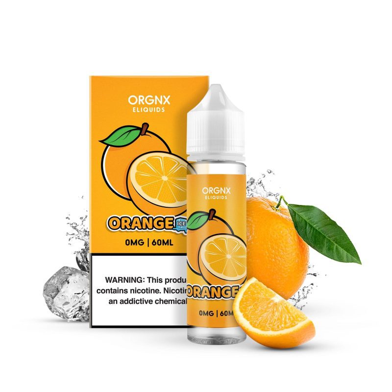 e juice vape distro orange ice by orgnx e liquids 60ml orgnx e liquids e liquid 8118746153078