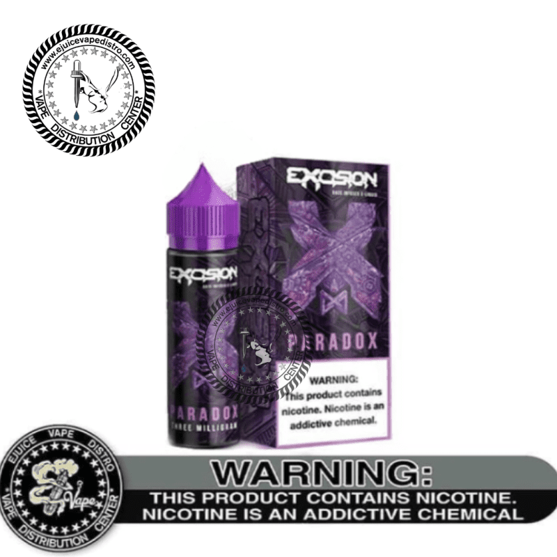 e juice vape distro paradox by excision 60ml alt zero e liquid 39253141848312