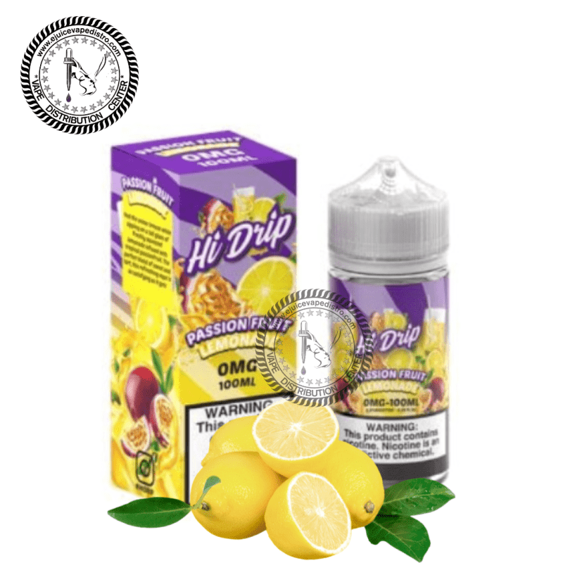 e juice vape distro passion fruit lemonade by hi drip 100ml tear drip e liquid 39283588825336