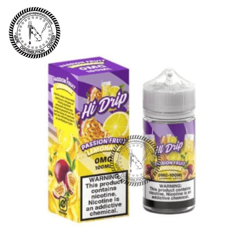 e juice vape distro passion fruit lemonade by hi drip 100ml tear drip e liquid 39283588858104