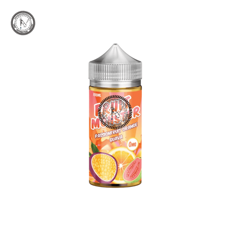 e juice vape distro passionfruit orange guava by fruit monster 100ml jam monster e liquid 39288919490808