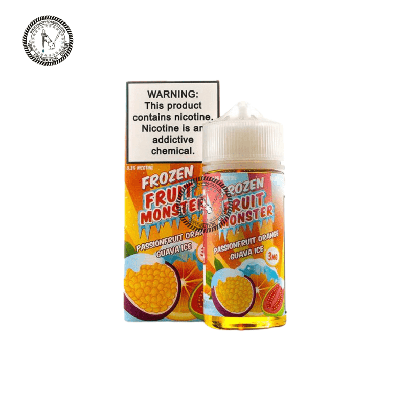 e juice vape distro passionfruit orange guava ice by fruit monster 100ml jam monster e liquid 39261168533752