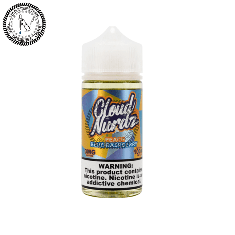 e juice vape distro peach blue razz by cloud nurdz 100ml cloud nurdz e liquid 39246280392952