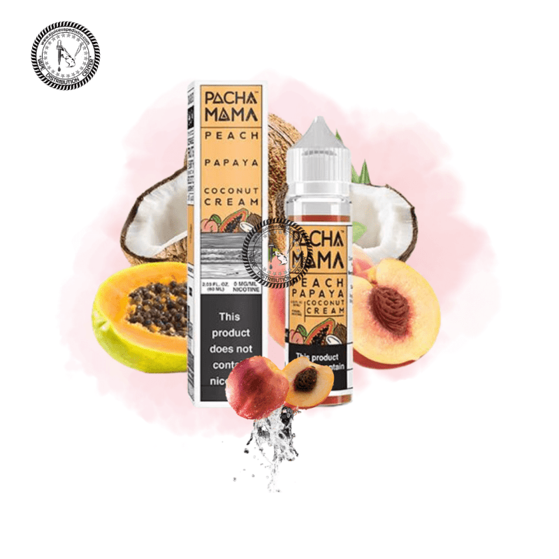 e juice vape distro peach papaya coconut cream by pacha mama 60ml charlie s chalk dust e liquid 39275322966264