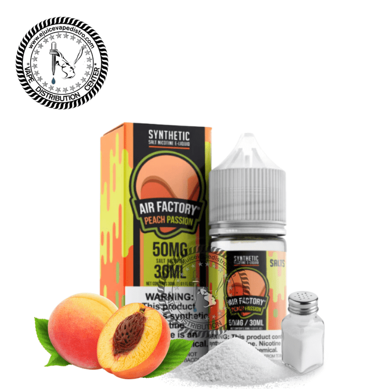 e juice vape distro peach passion salt by air factory salts 30ml my vape order e liquid 39250936987896