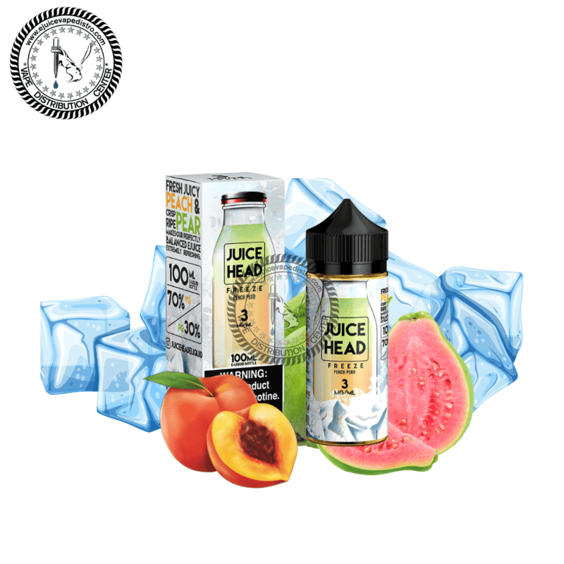 e juice vape distro peach pear freeze by juice head freeze 100ml streamline vape co e liquid 39249989173496