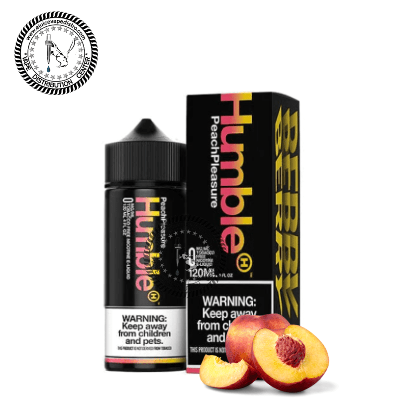 e juice vape distro peach pleasure by humble 120ml humble juice co e liquid 39282419106040