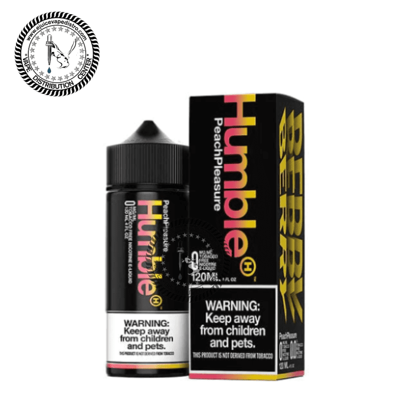 e juice vape distro peach pleasure by humble 120ml humble juice co e liquid 39282419138808