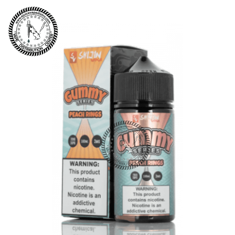 e juice vape distro peach rings gummy series by shijin vapor 100ml shijin vapor e liquid 39287166632184