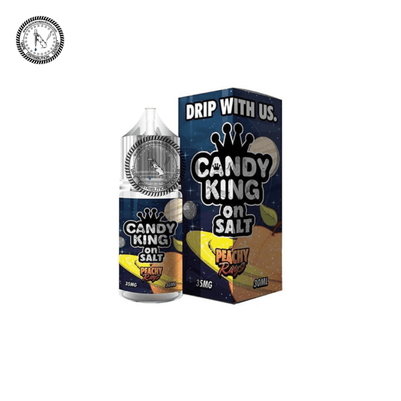 e juice vape distro peachy rings by candy king on salt 30ml drip more e liquid 39256465572088