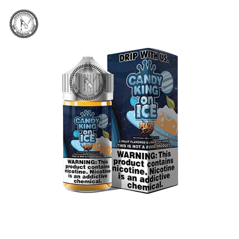 e juice vape distro peachy rings on ice by candy king 100ml drip more e liquid 39251001803000