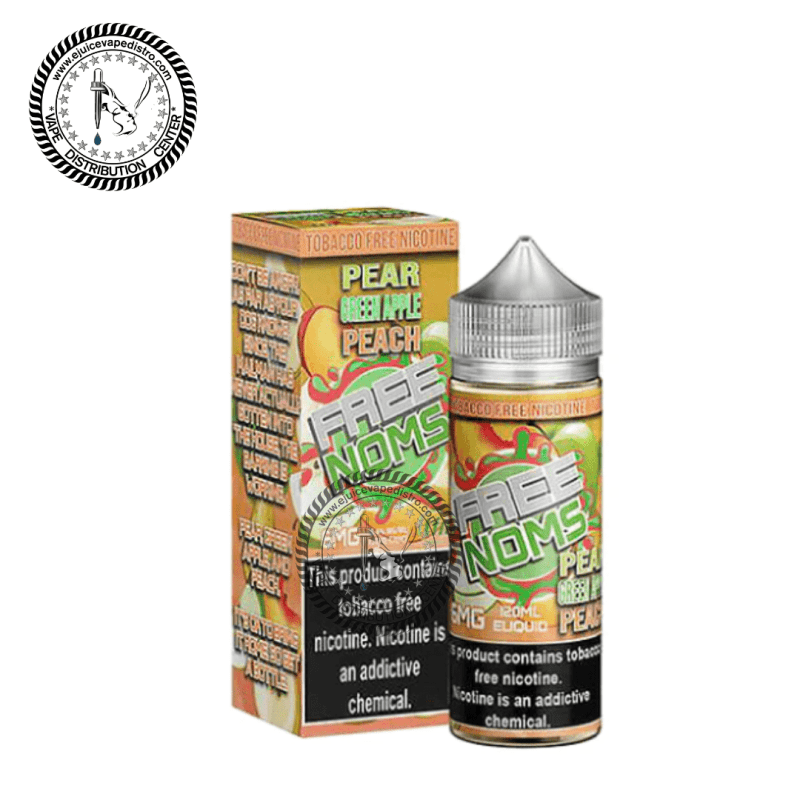 e juice vape distro pear green apple peach by free noms 120ml lotus vaping technologies e liquid 39280911483128