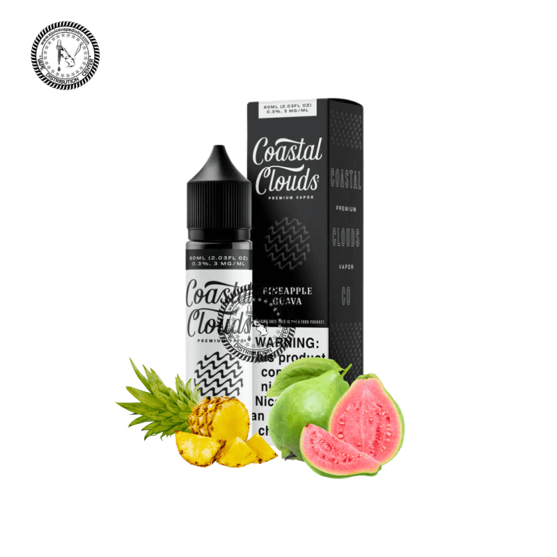 e juice vape distro pineapple guava by coastal clouds 60ml e liquid coastal clouds e liquid 39286608232696