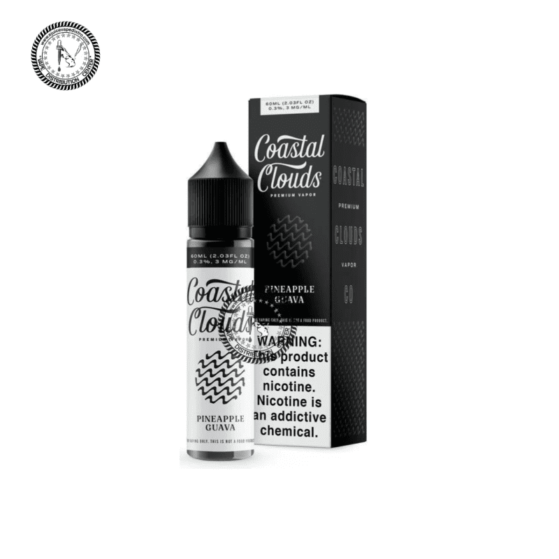 e juice vape distro pineapple guava by coastal clouds 60ml e liquid coastal clouds e liquid 39286609412344