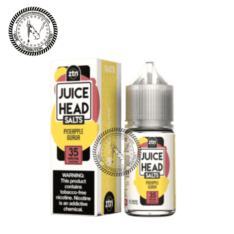 e juice vape distro pineapple guava salt by juice head salts ztn 30ml streamline vape co e liquid 39282490704120