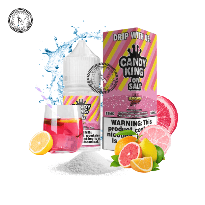 e juice vape distro pink lemonade strips by candy king on salt 30ml drip more e liquid 39256443060472