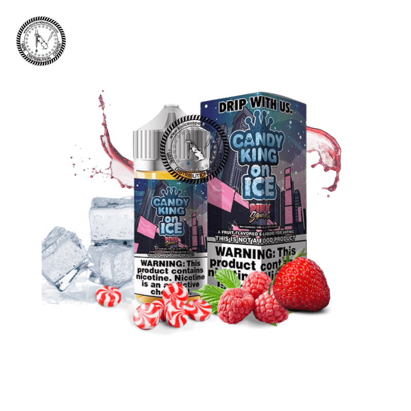 e juice vape distro pink squares on ice by candy king 100ml drip more e liquid 39251555811576