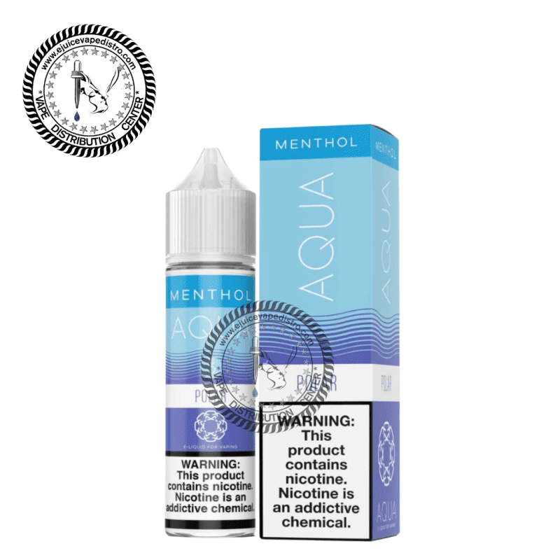 e juice vape distro polar by aqua menthol 60ml marina vape e liquid 39253313126648