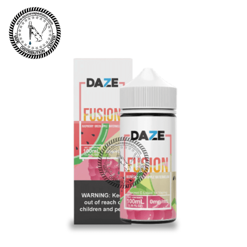 e juice vape distro raspberry green apple watermelon by 7 daze fusion 100ml 7 daze e liquid 39283505135864