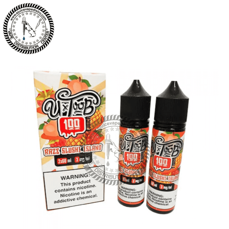 e juice vape distro razz slushi island by u toob 100 e juice 2x60ml 120ml u toob100 e liquid 39262330028280 1