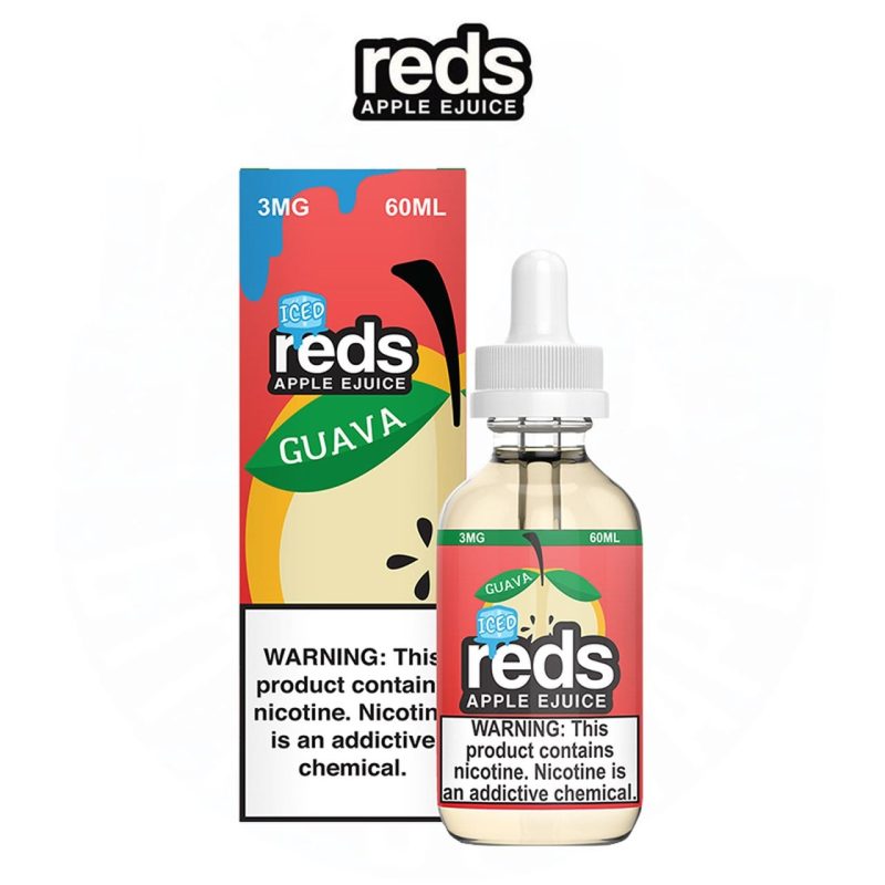 e juice vape distro reds apple guava ice by 7 daze 60ml 7 daze e liquid 12137190391926