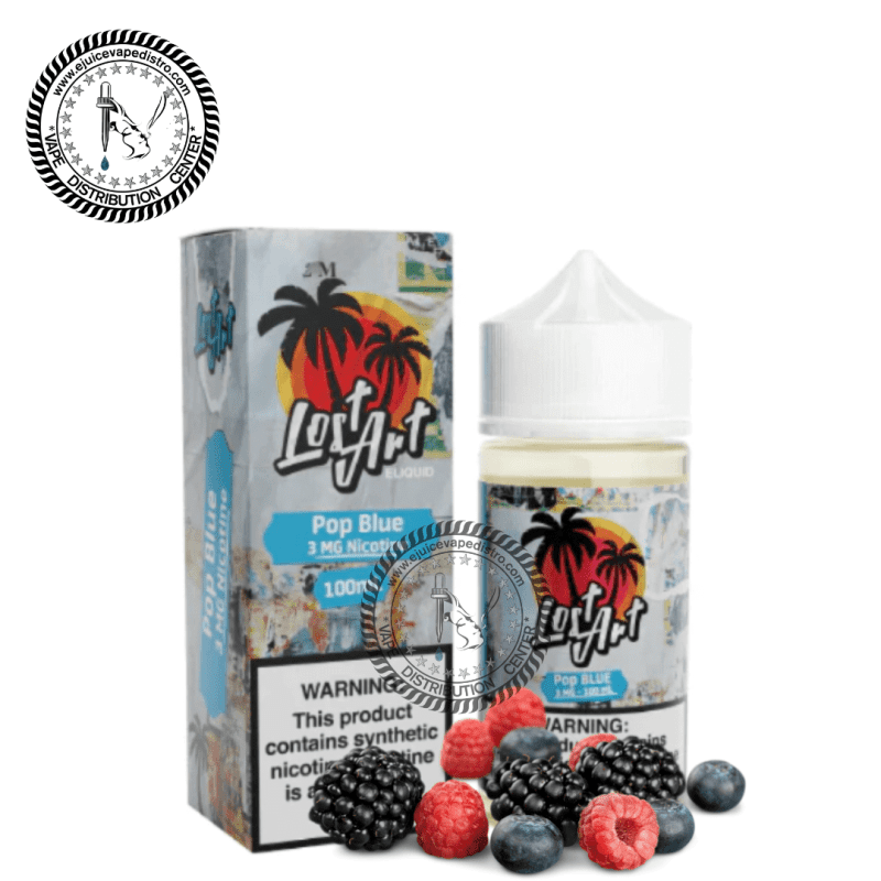 e juice vape distro slotter pop blue by lost art liquids 100ml lost art liquids e liquid 39274319806712