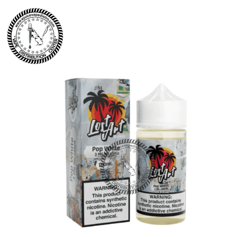 e juice vape distro slotter pop white by lost art liquids 100ml lost art liquids e liquid 39274814570744