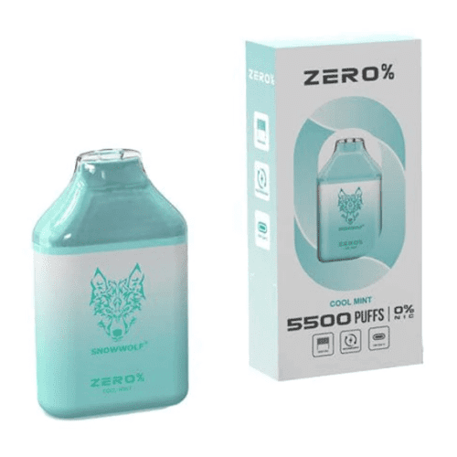 Snowwolf Zero 5500 0% Nicotine- NICOTINE FREE DISPOSABLE DISPOSABLE