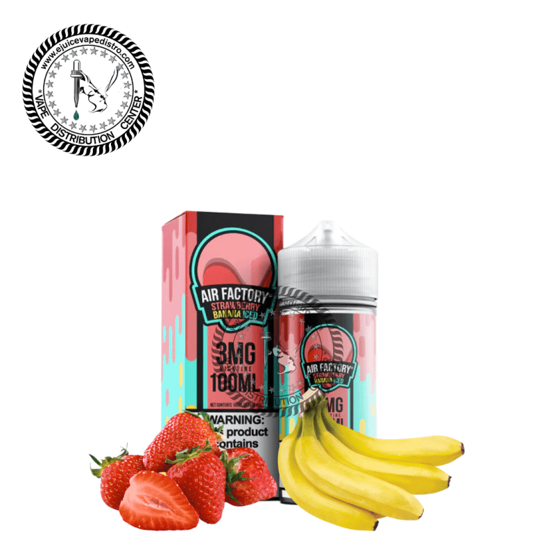 e juice vape distro strawberry banana ice by air factory 100ml my vape order e liquid 39247044641016