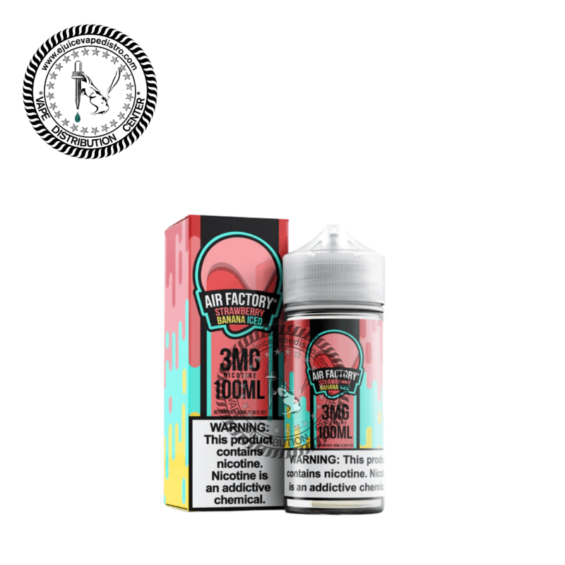 e juice vape distro strawberry banana ice by air factory 100ml my vape order e liquid 39247046738168