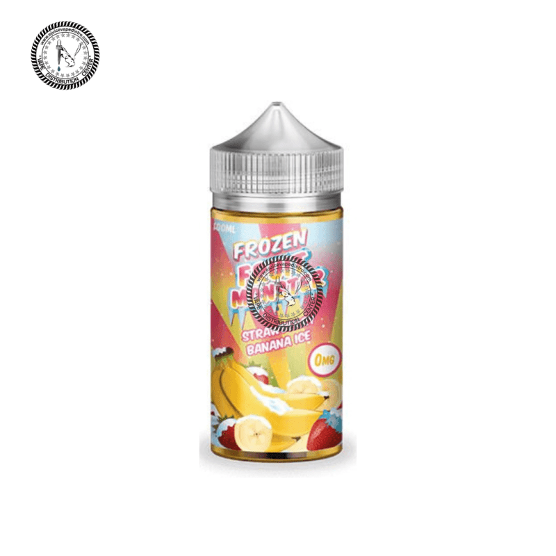 e juice vape distro strawberry banana ice by frozen fruit monster 100ml jam monster e liquid 39261442179320