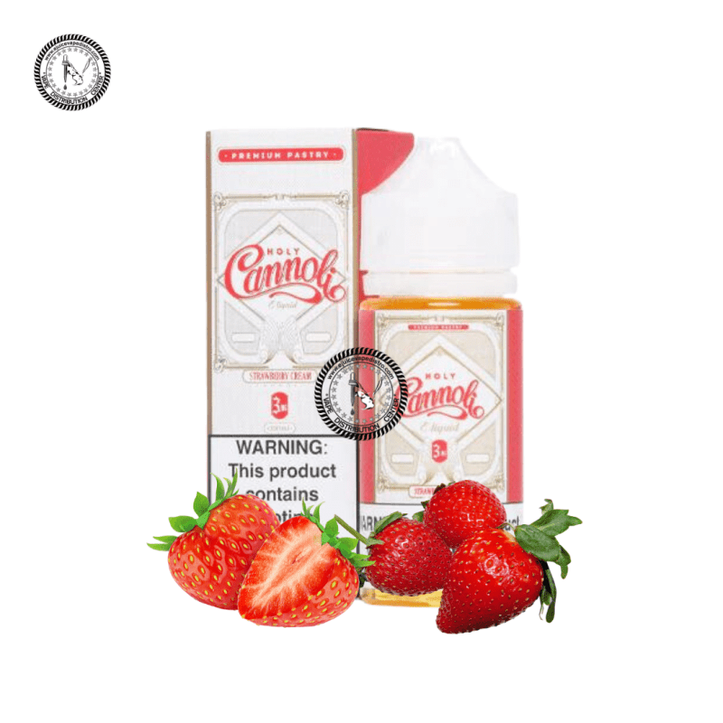 e juice vape distro strawberry cream by holy cannoli 100ml holy cannoli e liquid 39292442771704