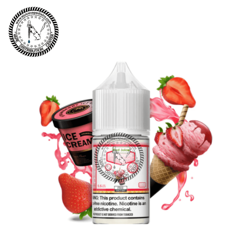 e juice vape distro strawberry ice cream strawberry dream by pod juice salt 30ml pod juice e liquid 39287424712952