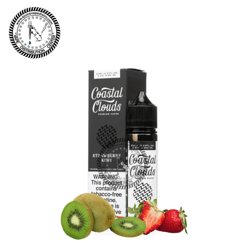 e juice vape distro strawberry kiwi by coastal clouds 60ml e liquid tfn coastal clouds e liquid 39280988848376