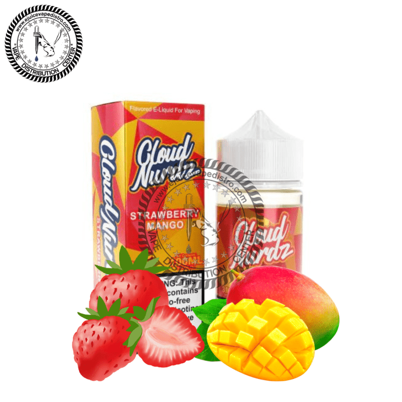 e juice vape distro strawberry mango by cloud nurdz 100ml cloud nurdz e liquid 39255693099256