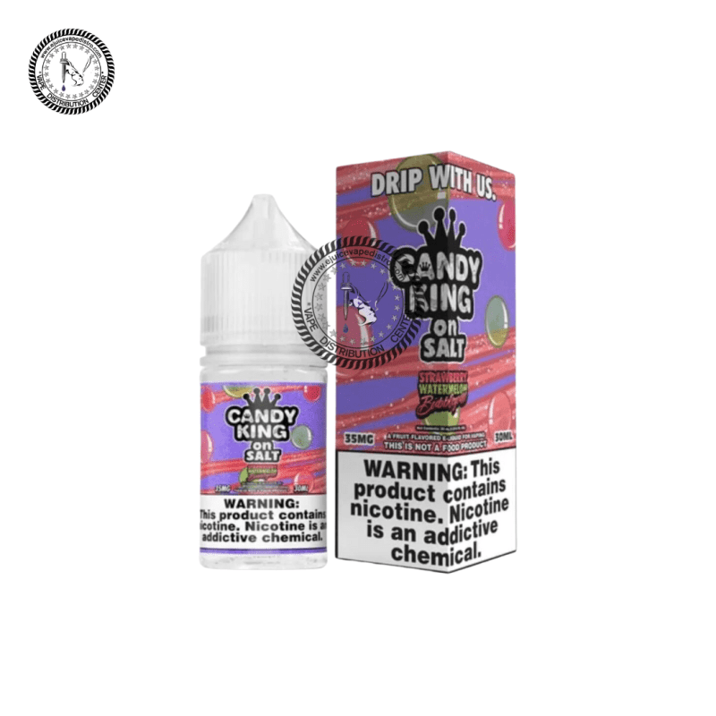 e juice vape distro strawberry watermelon by candy king on salt 30ml drip more e liquid 39255730618616