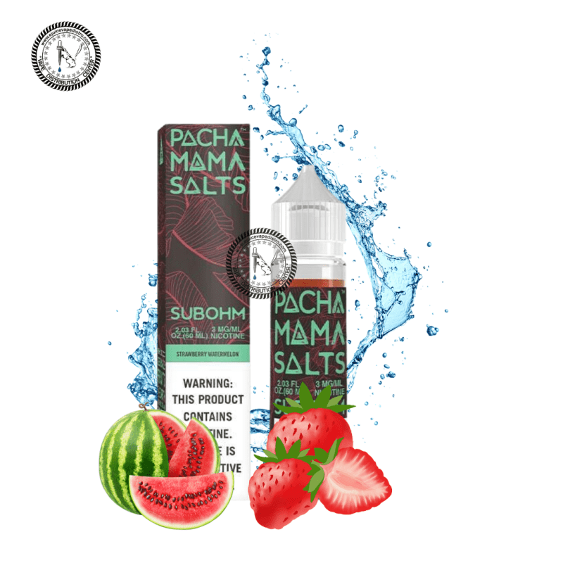 e juice vape distro strawberry watermelon by pachamama sub ohm salts 60ml charlie s chalk dust e liquid 39275392401656