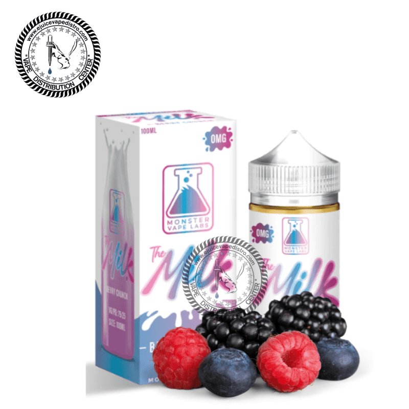 e juice vape distro the milk berry crunch by jam monster 100ml jam monster e liquid 39281027645688