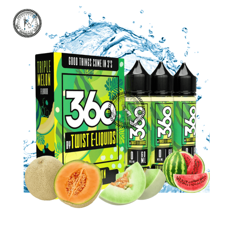 e juice vape distro triple melon by lemon twist 360 e liquids 180ml 3x60ml daddy s distro e liquid 39274386489592