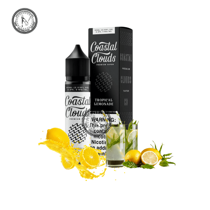 e juice vape distro tropical lemonade by coastal clouds 60ml e liquid coastal clouds e liquid 39286649356536