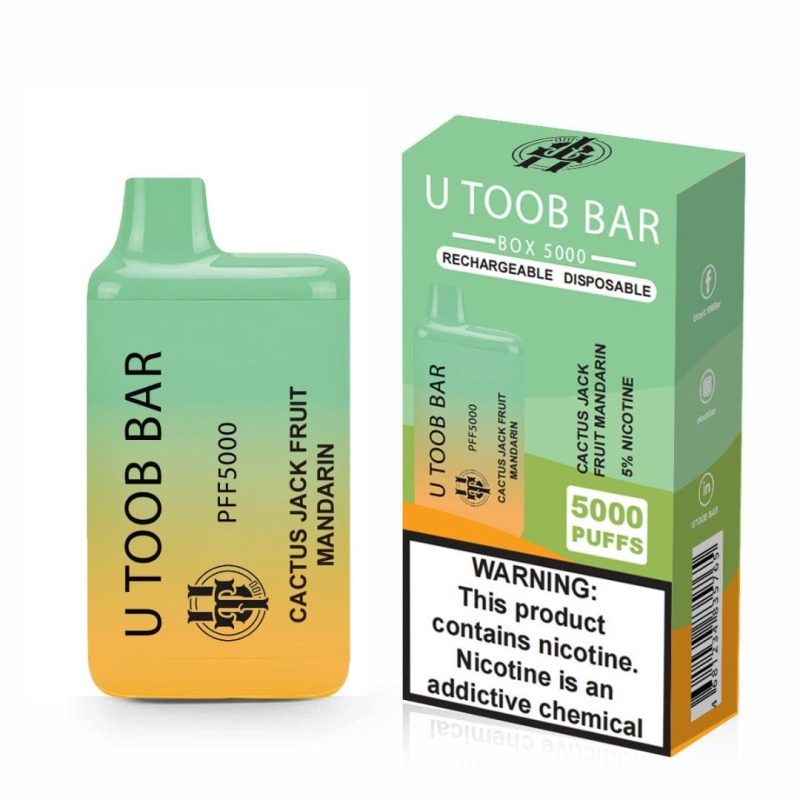 U Toob Bar Disposable Vape 5000 Puffs DISPOSABLE