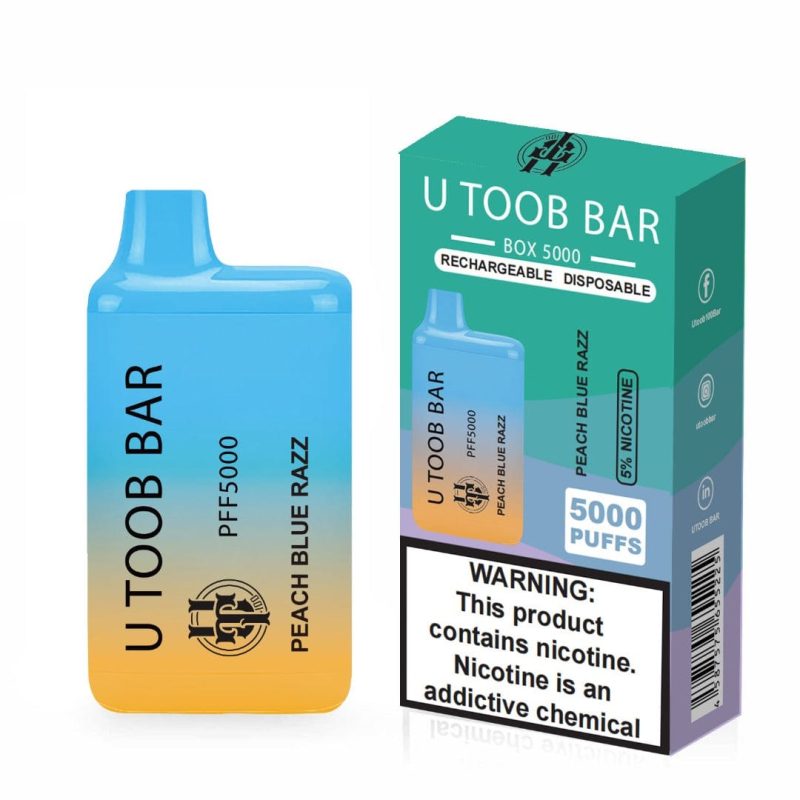 U Toob Bar Disposable Vape 5000 Puffs DISPOSABLE