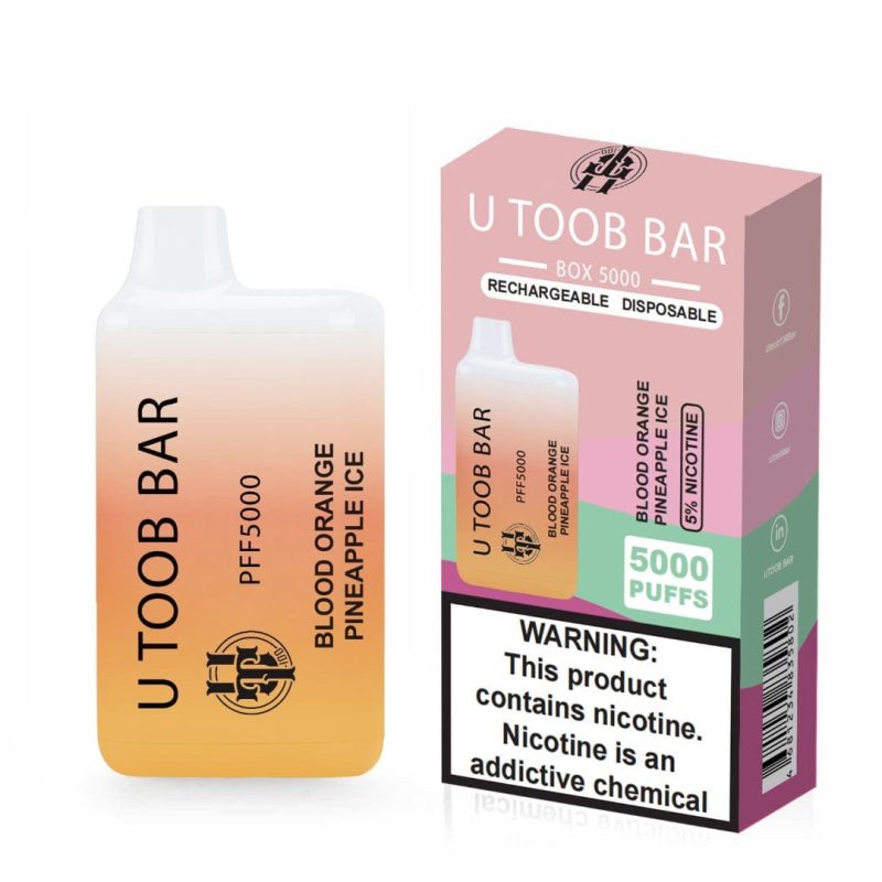 U Toob Bar Disposable Vape 5000 Puffs DISPOSABLE