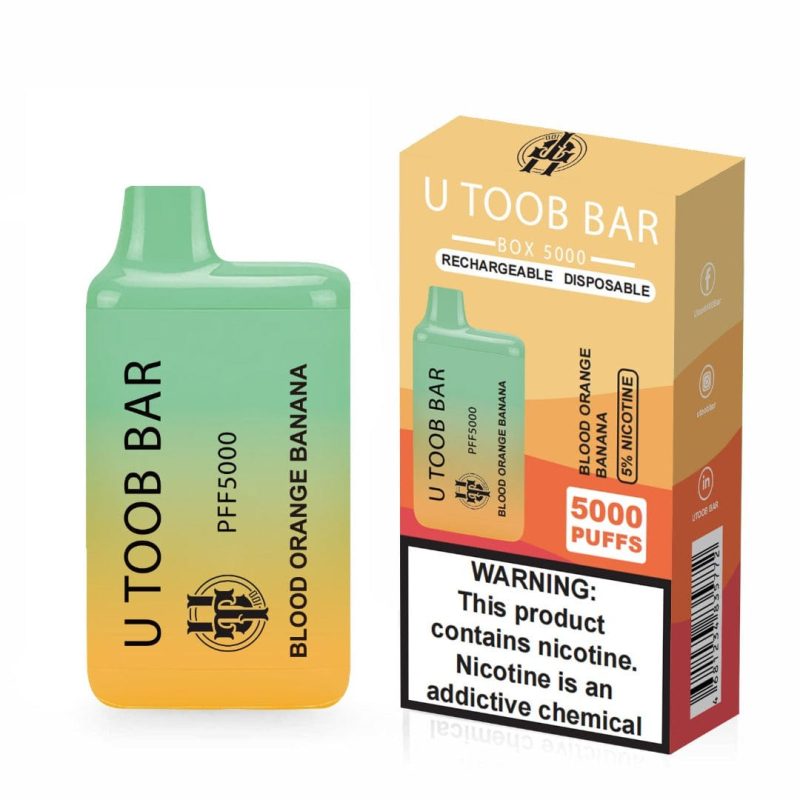 U Toob Bar Disposable Vape 5000 Puffs DISPOSABLE