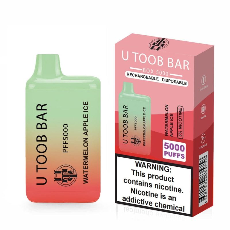 U Toob Bar Disposable Vape 5000 Puffs DISPOSABLE